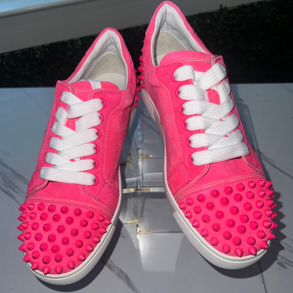 CHRISTIAN LOUBOUTIN Vieira 2 Suede Sneakers